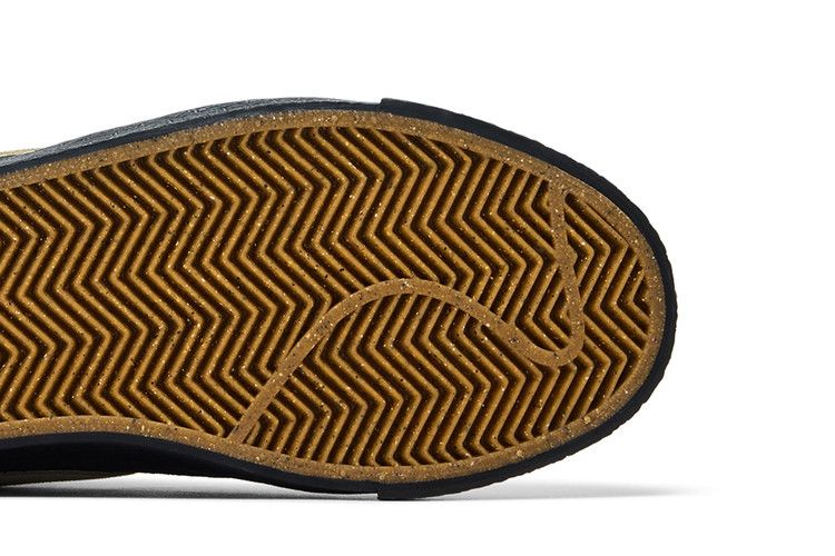 Thrasher x Nike Blazer SB 'Black Team Gold Gum'