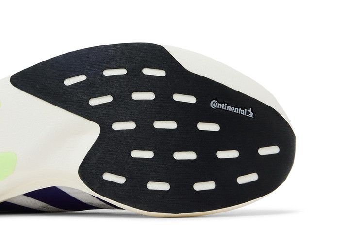 adidas Adizero Evo SL 'Footwear White Collegiate Purple Lime Burst'