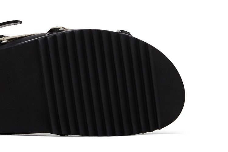 Rick Owens Hollywood Megalaced Mule Granola 'Black'